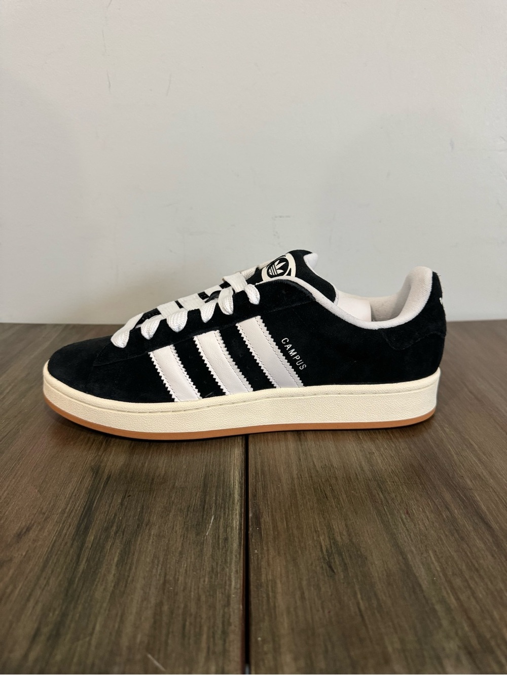 ADIDAS CAMPUS “00s CORE BLACK GUM MENS SHOES